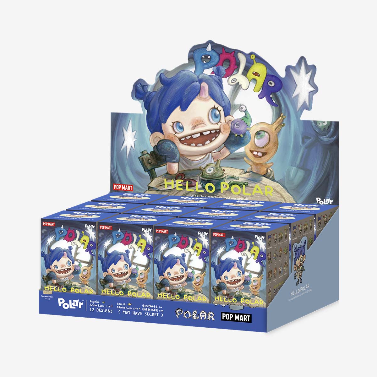 【Sale】POLAR - HELLO POLAR Season 1 Series Blind Box Figures