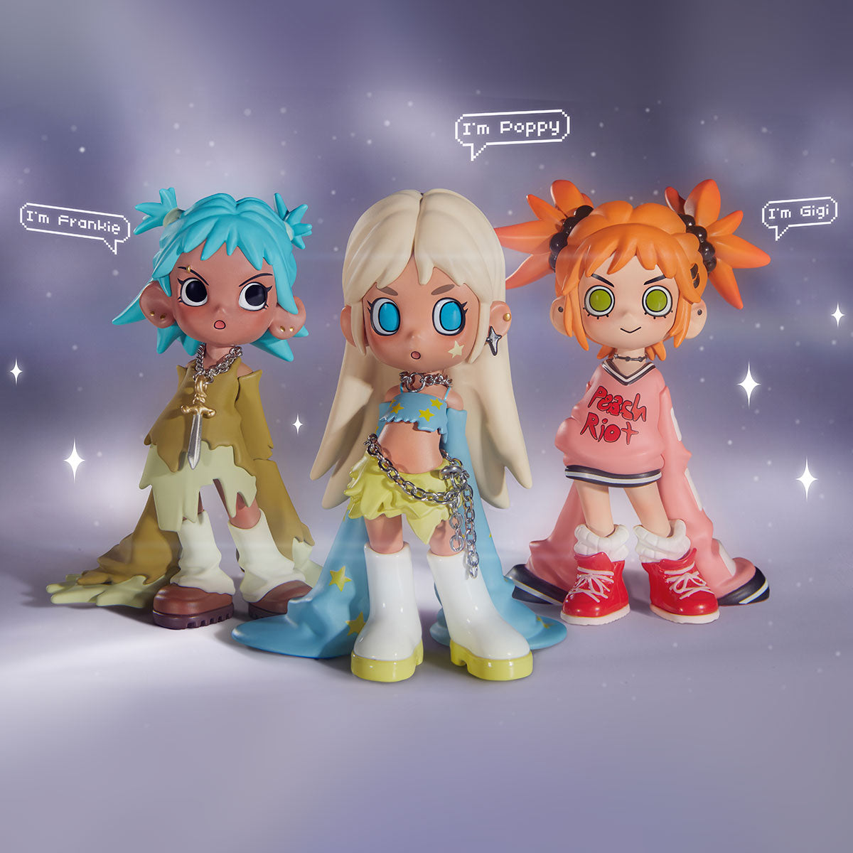 Lil Peach Riot:Loading! Series Figures