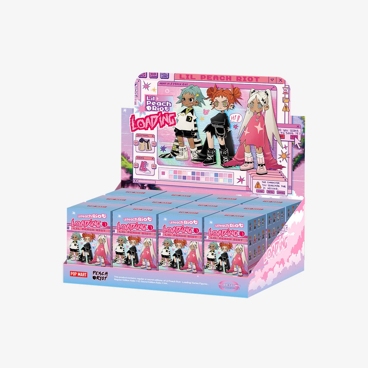Lil Peach Riot:Loading! Series Figures
