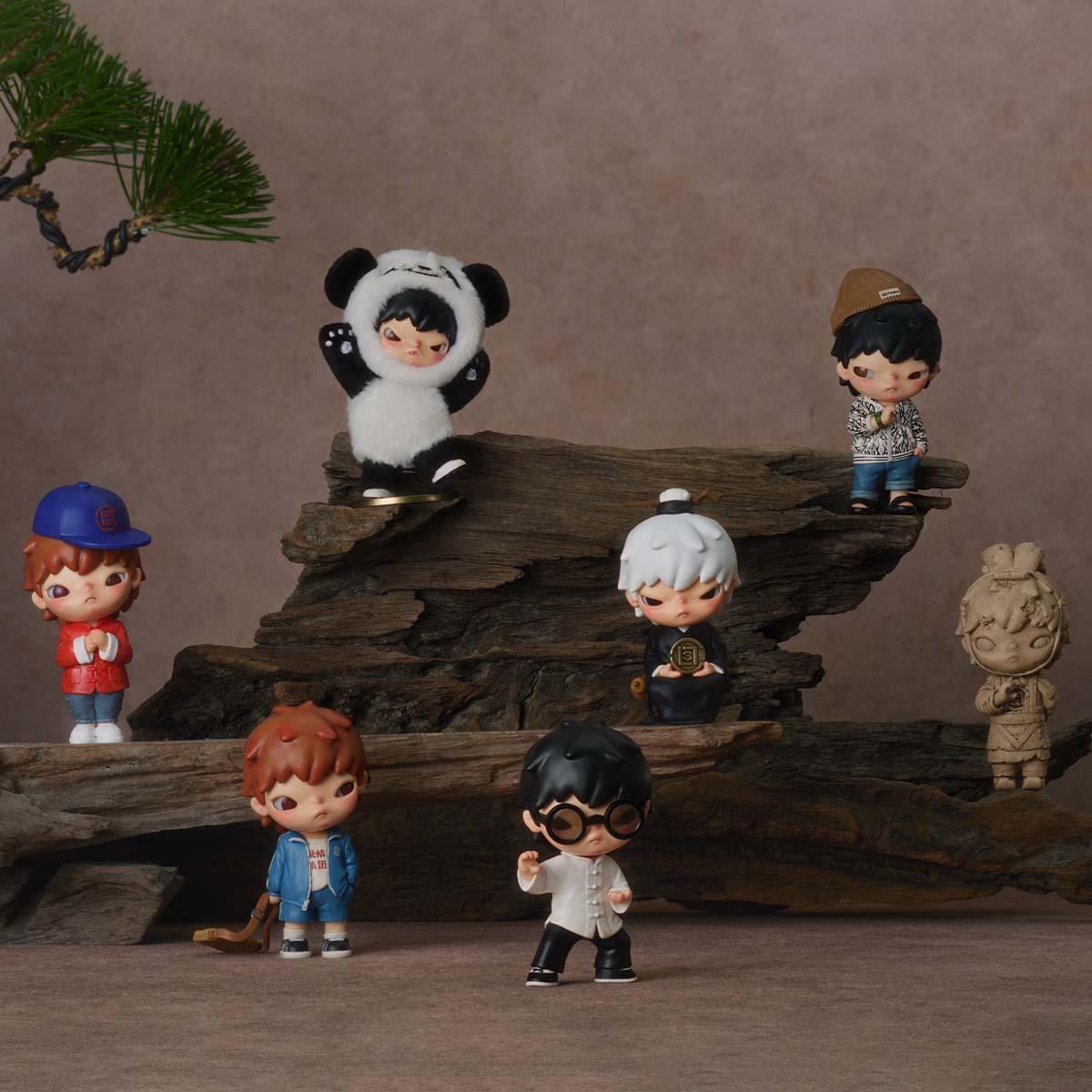 【Sale】Hirono × CLOT Series Blind Box Figures