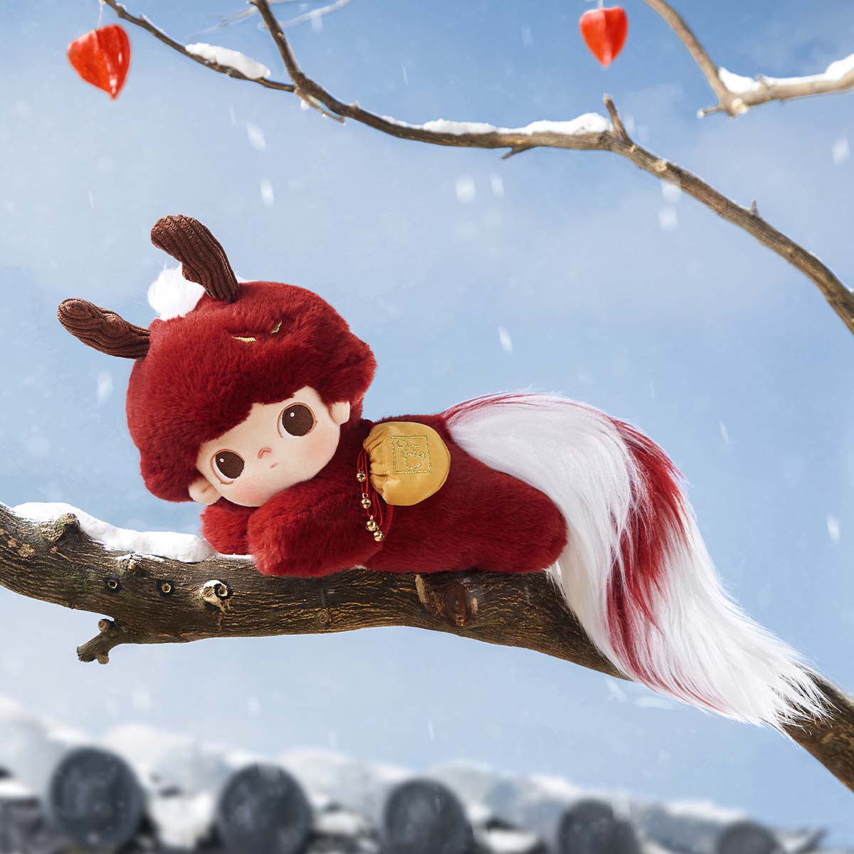 【Sale】DIMOO Stories in the Cup Series-Auspicious Animal Cotton Doll