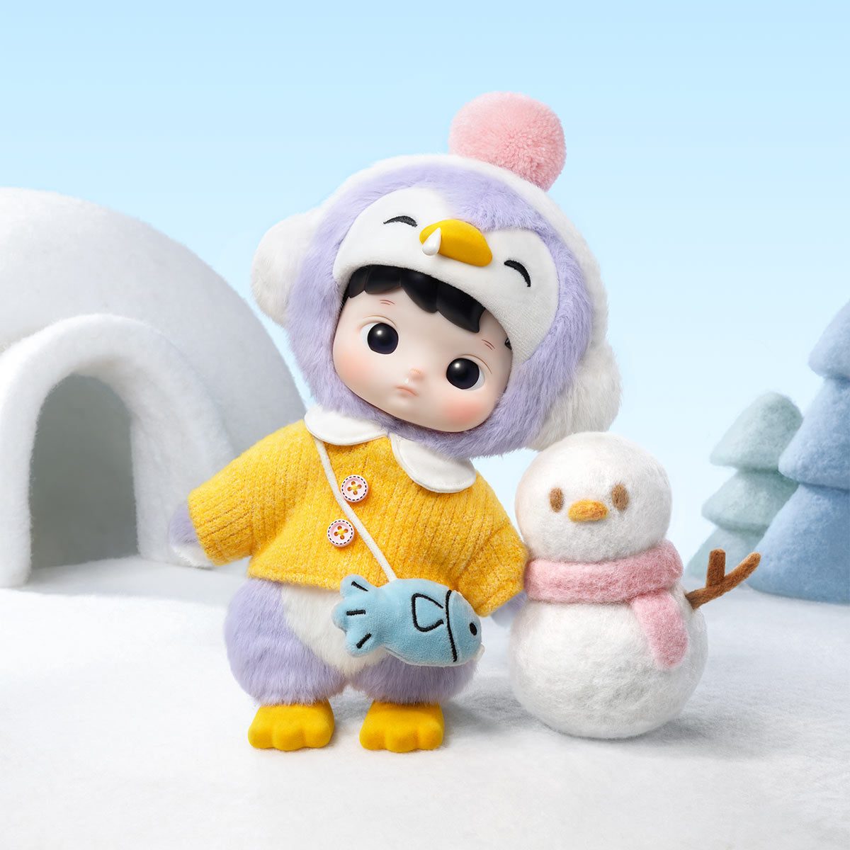 【Sale】HACIPUPU Penguin 1/8 Action BJD Figure