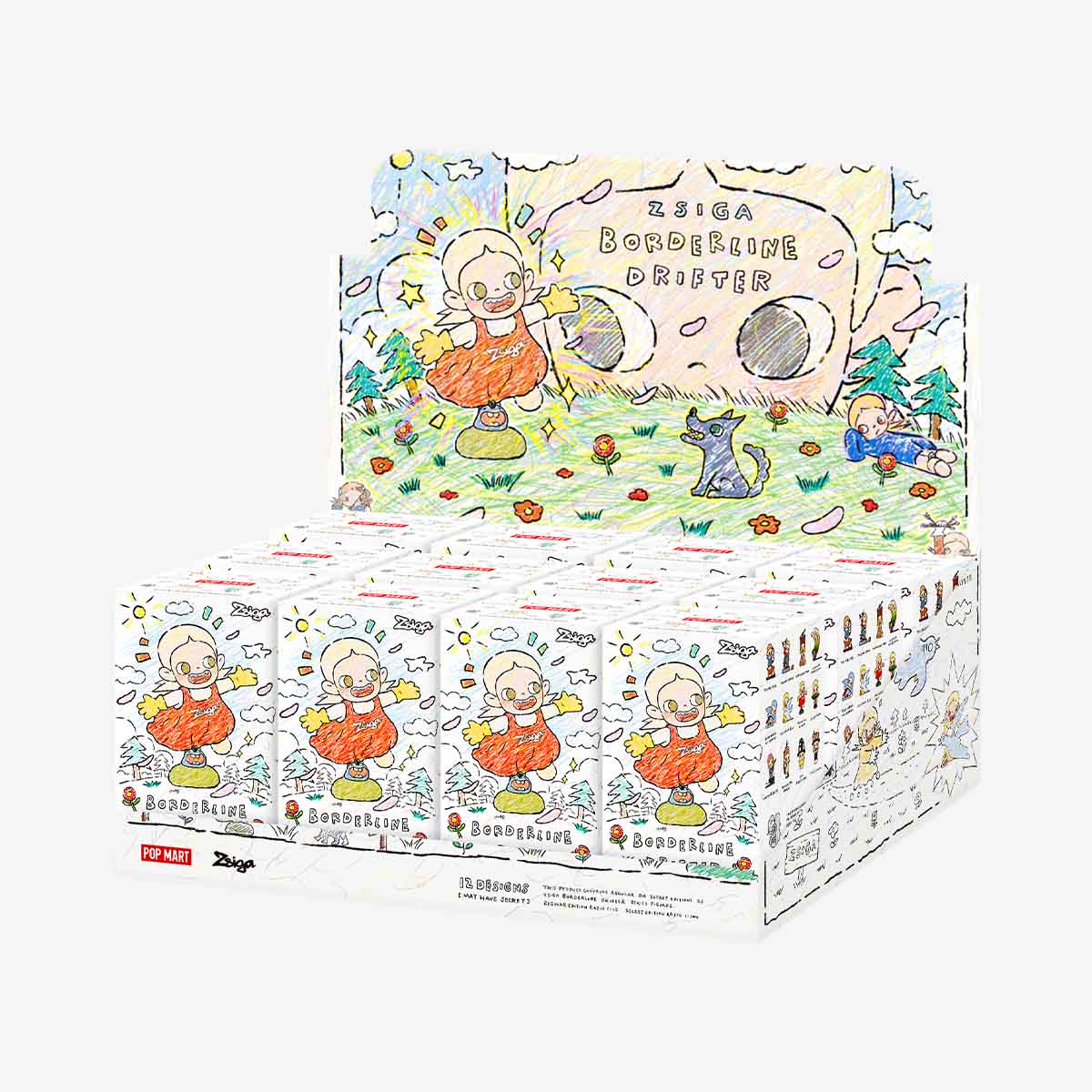 【Sale】Zsiga Borderline Drifter Series Blind Box Figures