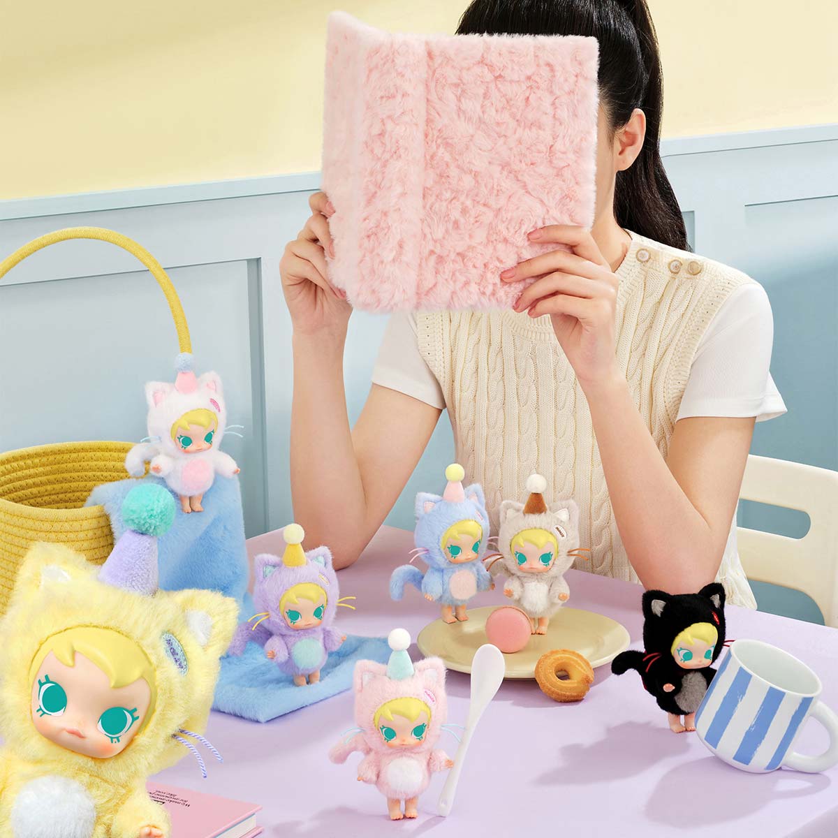 【Sale】Baby Molly Pocket Friends Series-Vinyl Plush Pendant Blind Box