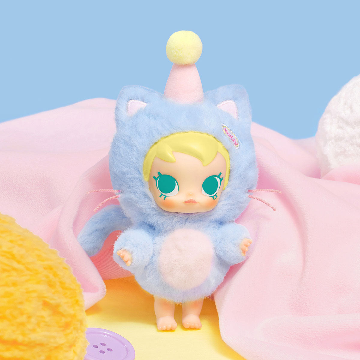 【Sale】Baby Molly Pocket Friends Series-Vinyl Plush Pendant Blind Box