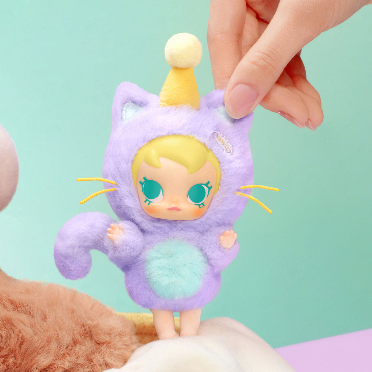 【Sale】Baby Molly Pocket Friends Series-Vinyl Plush Pendant Blind Box