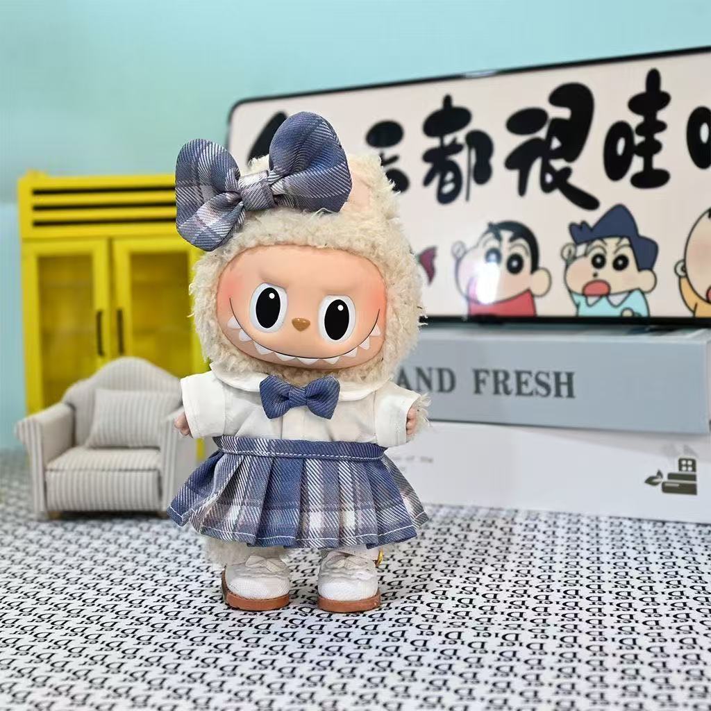 【Sale】17cm Vinyl Plush Cute Outfit/Clothes For Dolls