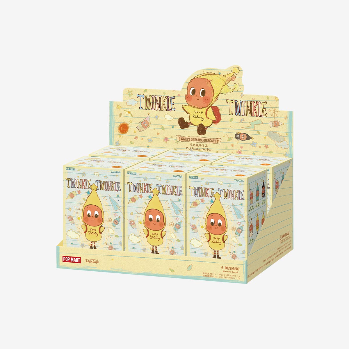 Twinkle Twinkle Sweet Dreams Forecast Series-Plush Pendant Blind Box