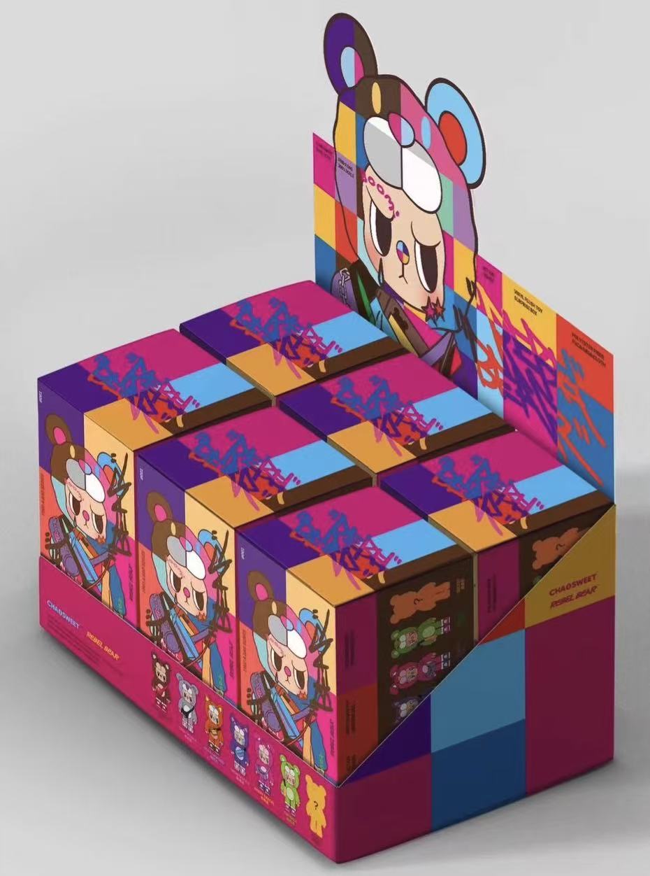 REBEL BEAR Find a Bag Series Vinyl Plush Blind Box【ChaoSweet】