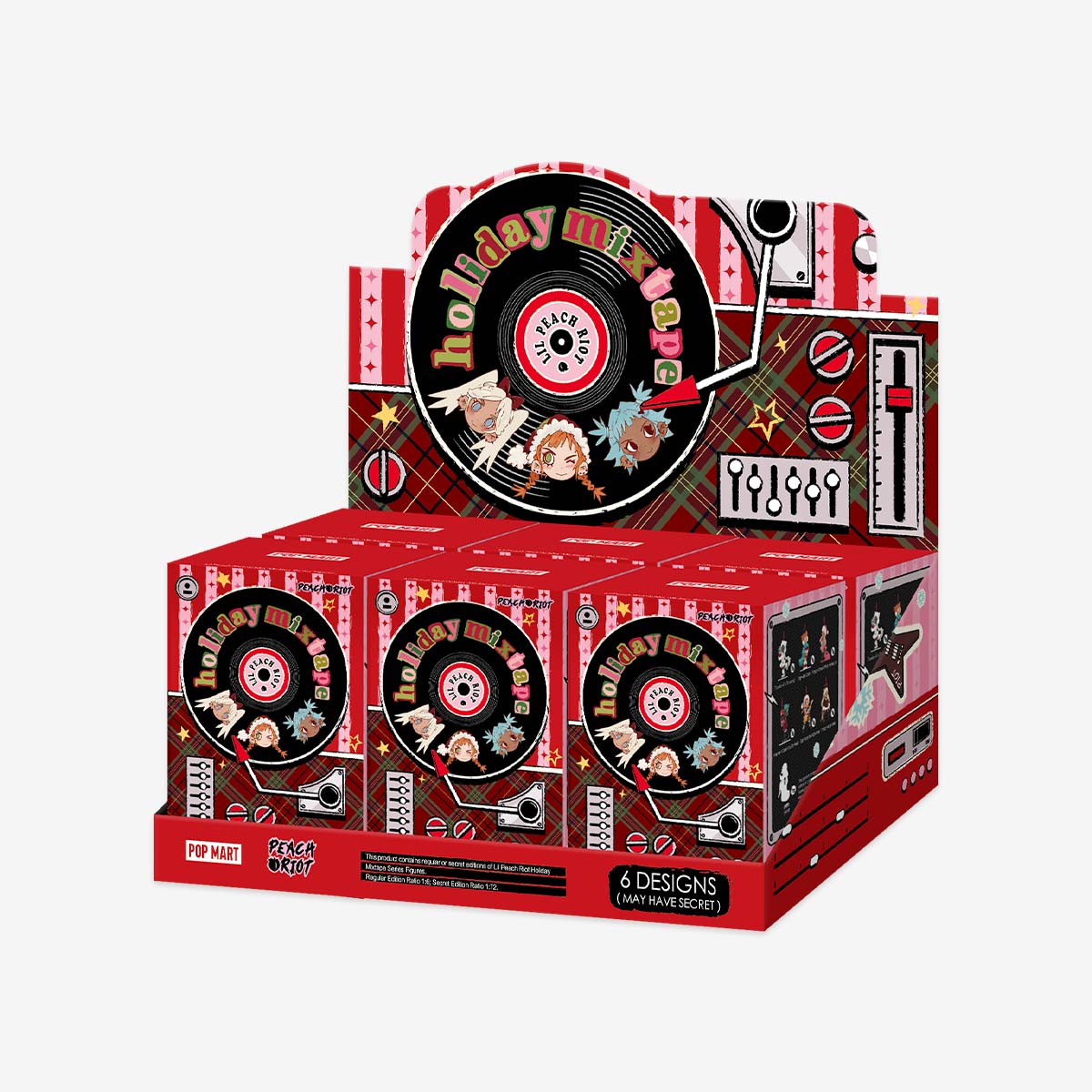 Lil Peach Riot Holiday Mixtape Series Blind Box Figures