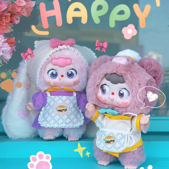 【Sale】DOUBAO 400% Disappearing Burger Plush Series Blind Box