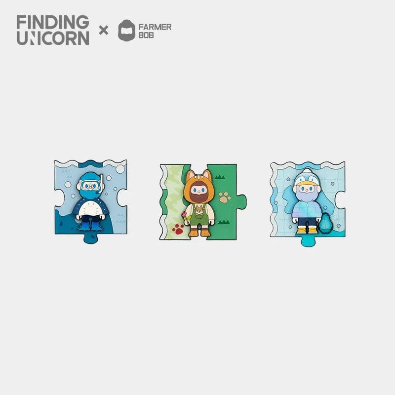 【New F.UN - BADGE】Farmer Bob Encounter In The Wild Series Badge Blind Box