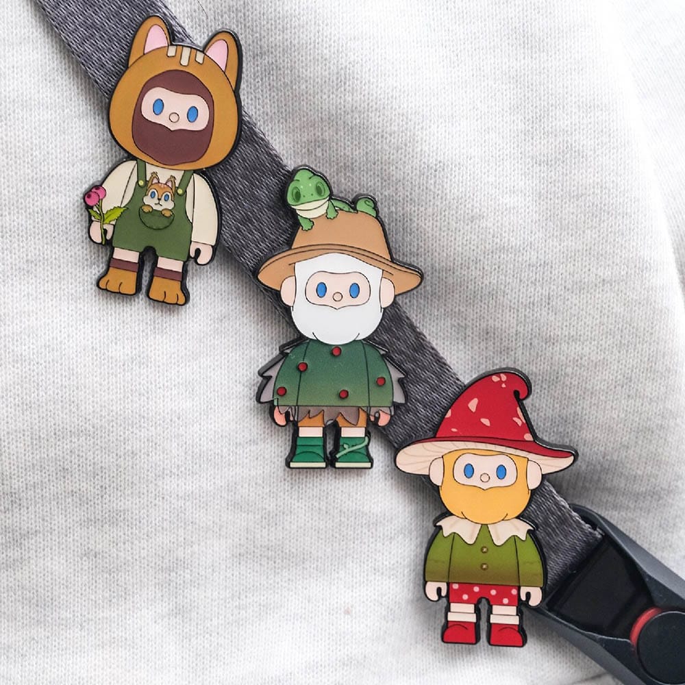 【New F.UN - BADGE】Farmer Bob Encounter In The Wild Series Badge Blind Box