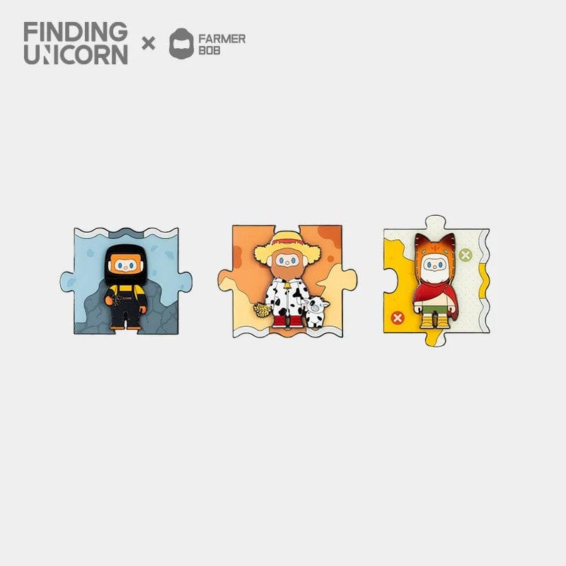 【New F.UN - BADGE】Farmer Bob Encounter In The Wild Series Badge Blind Box