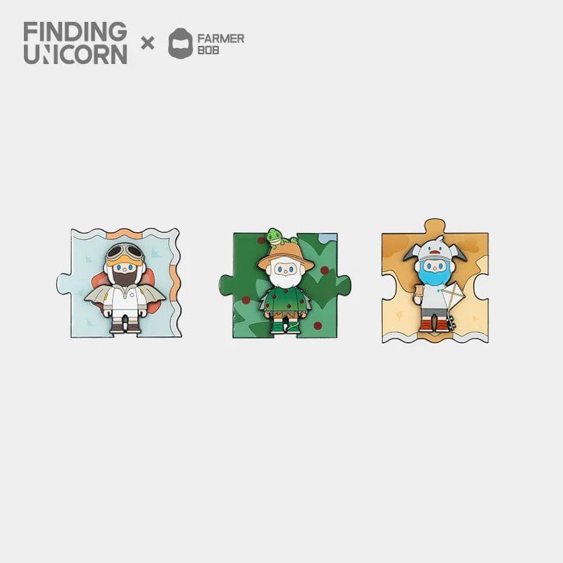 【New F.UN - BADGE】Farmer Bob Encounter In The Wild Series Badge Blind Box