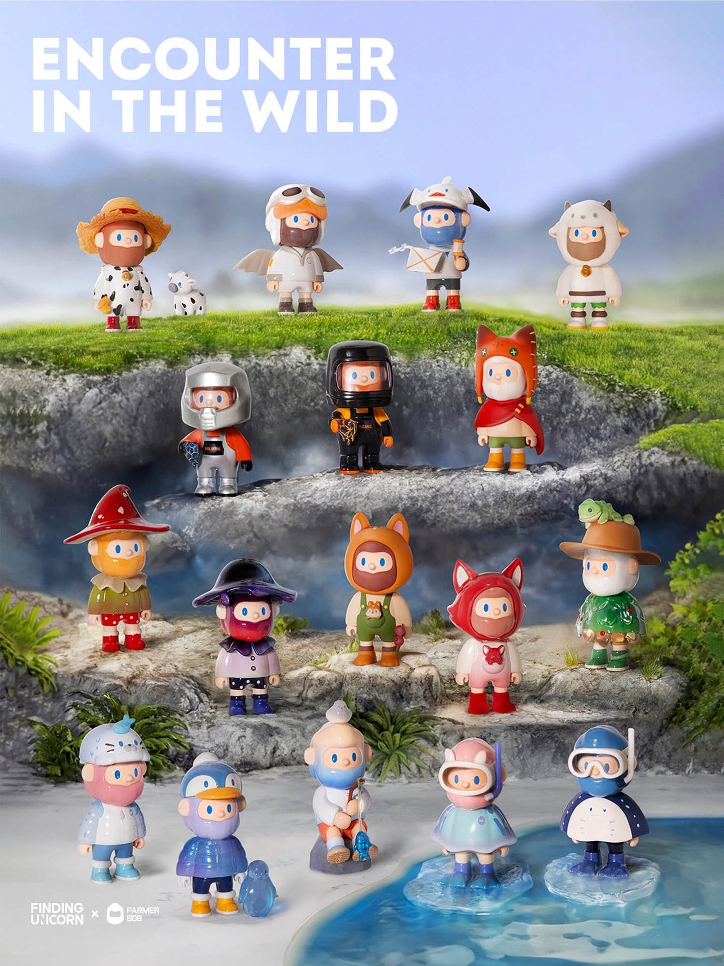 【New F.UN&TB】Farmer Bob Encounter In The Wild Series Blind Box