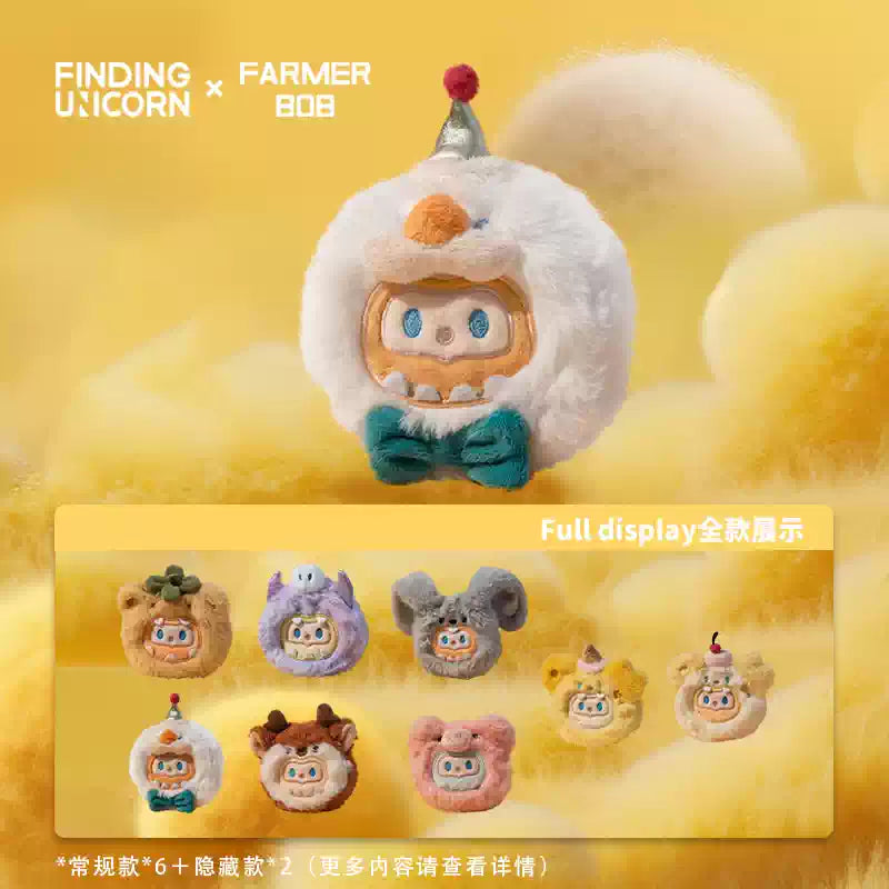 FARMER BOB Plush Storge Earphone Bag Blind Box