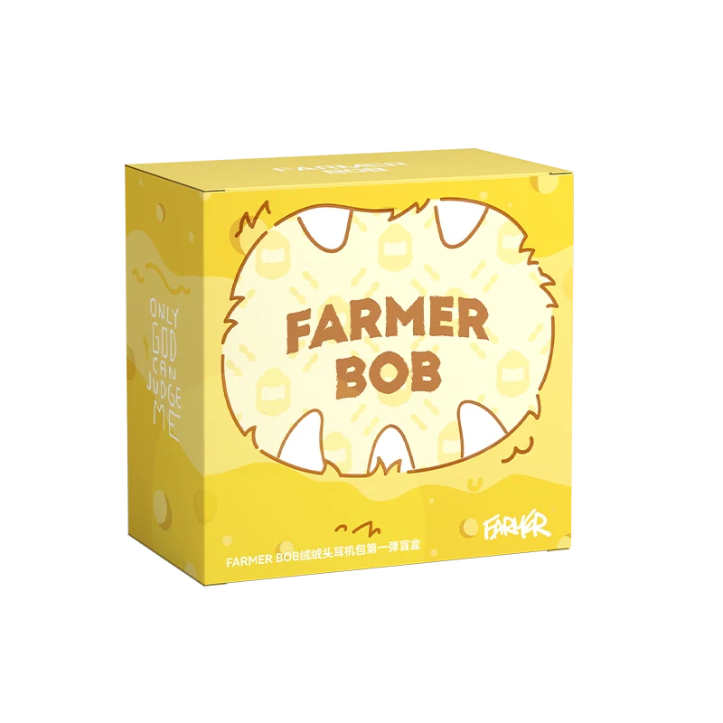 FARMER BOB Plush Storge Earphone Bag Blind Box