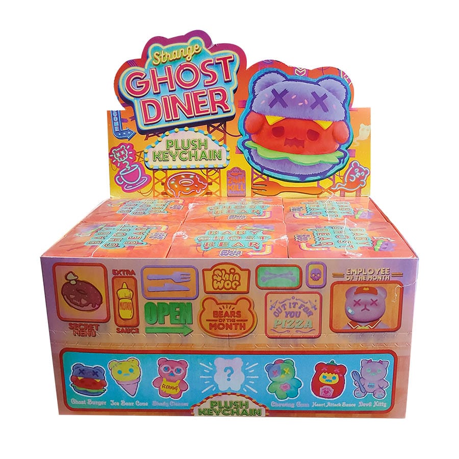 【New F.UN&TB - PLUSH】ShinWoo Ghost Diner Series Plush Blind Box