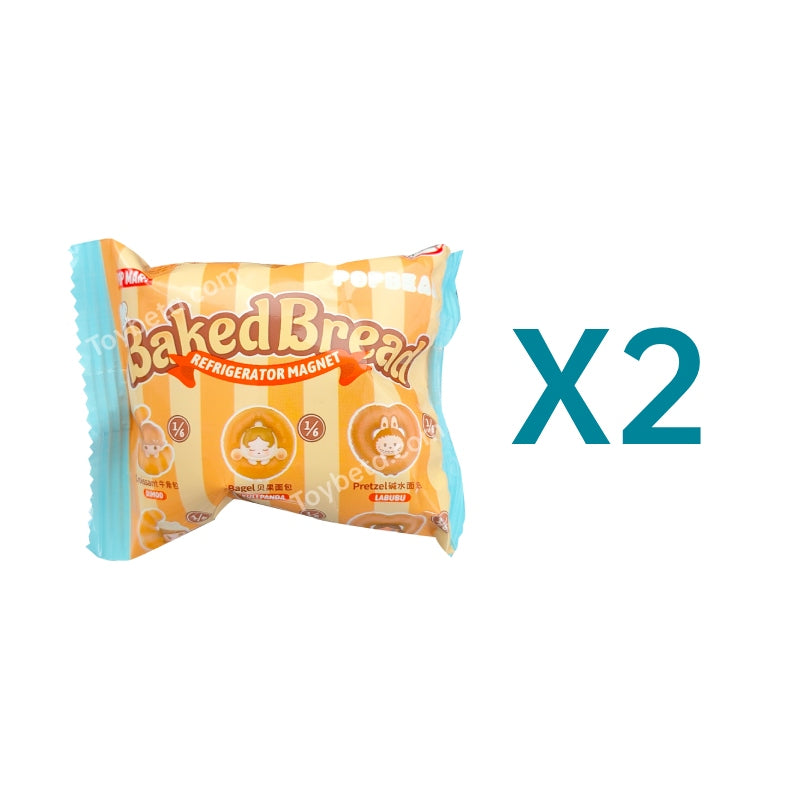 【Sale】POP Bean Baked Bread Refrigerator Magnet Series Blind Bag