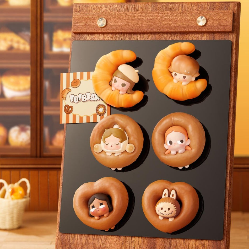 【Sale】POP Bean Baked Bread Refrigerator Magnet Series Blind Bag