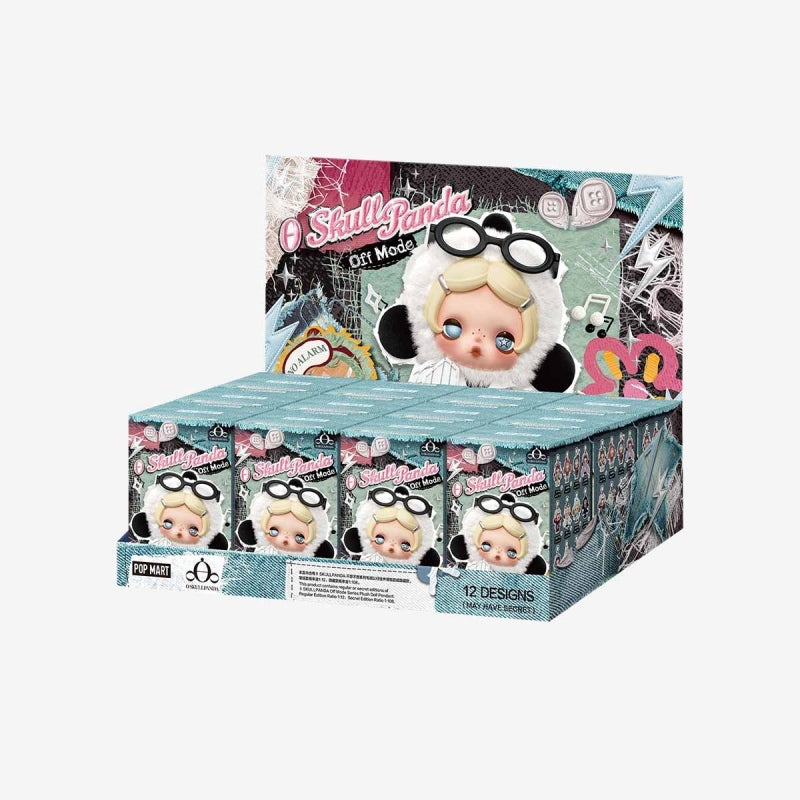 θ SKULLPANDA Off Mode Serles Plush Blind Box