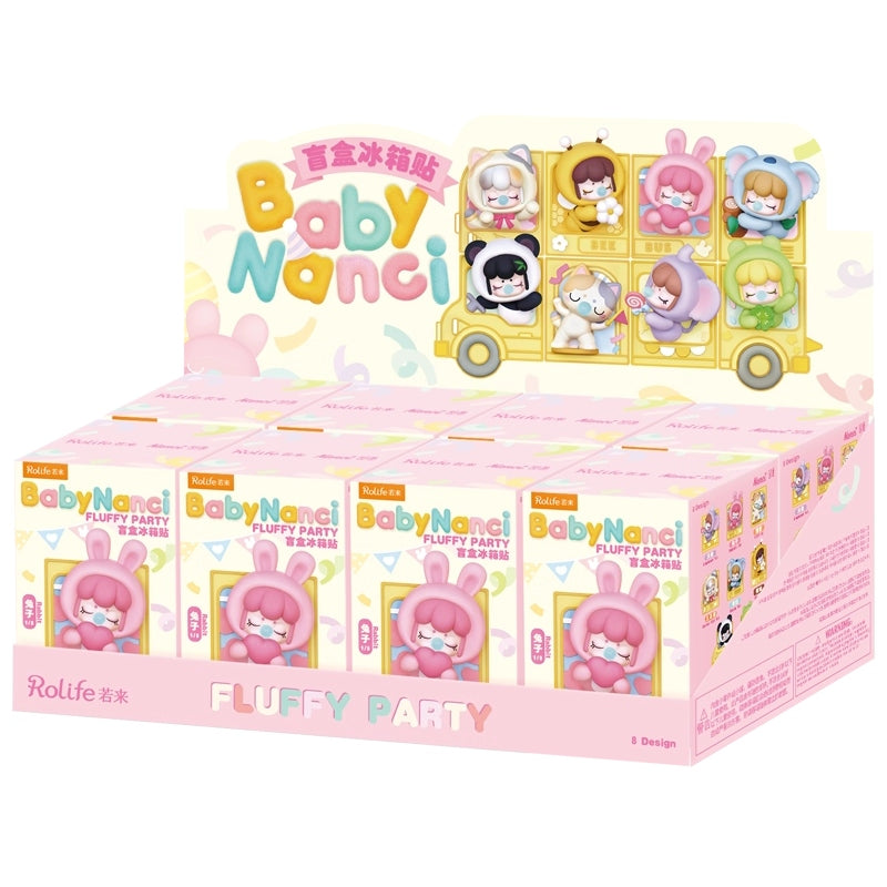 Baby Nanci Fluffy Party Fridge Magnet Series Blind Box【Rolife】