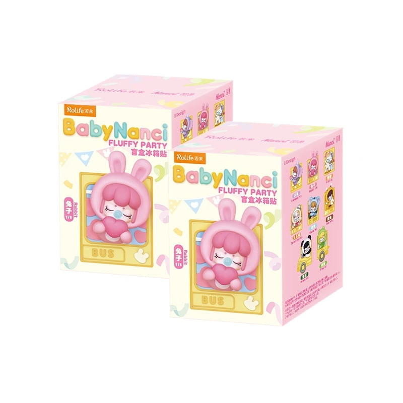 Baby Nanci Fluffy Party Fridge Magnet Series Blind Box【Rolife】