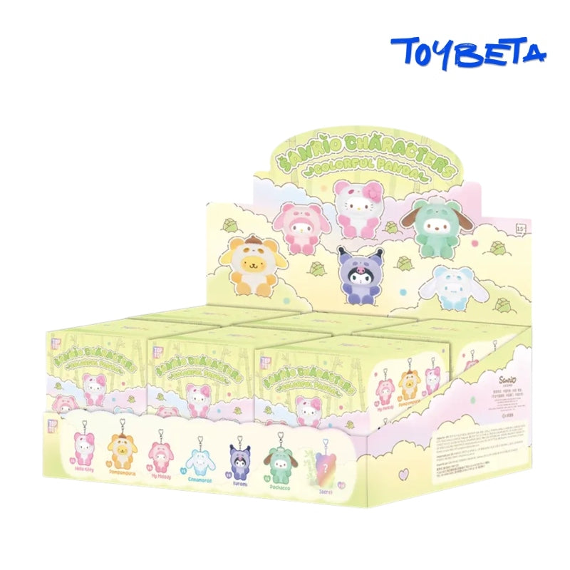 S627. Colorful Panda Series Plush Blind Box【TOP TOY】-K22