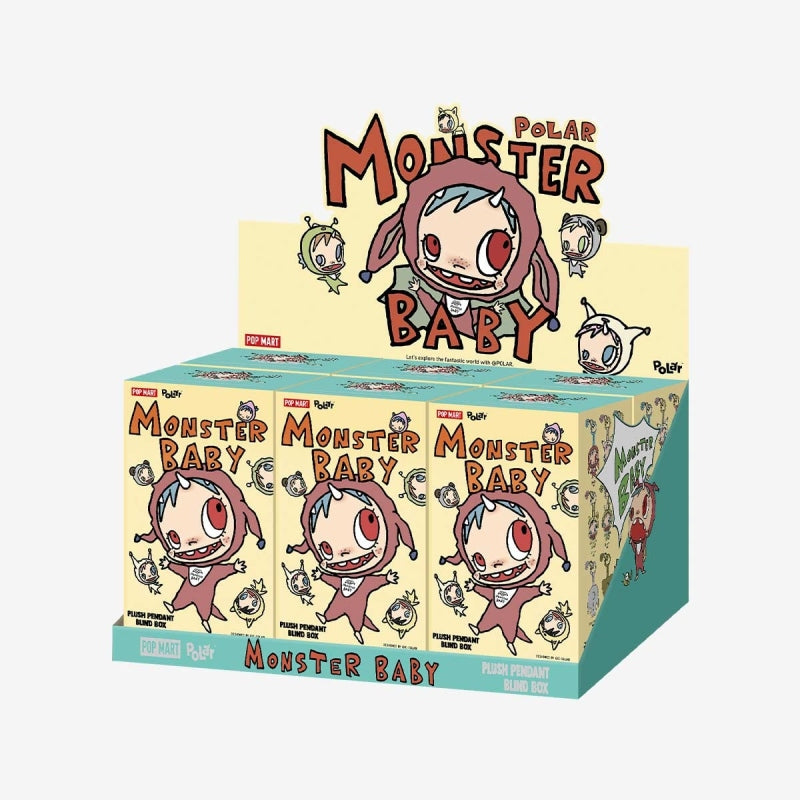 POLAR-Monster Baby Collection Series Plush Pendant Ver.1 Blind Box