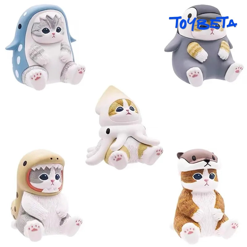 Mofusand Marine Life Sitting Pose Gacha Series Blind Ball