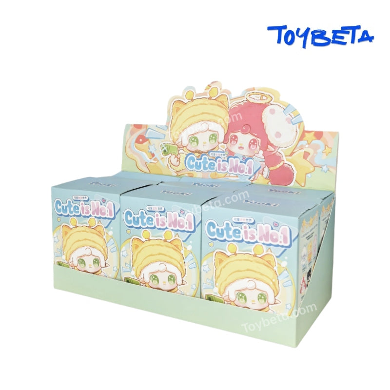 Yooki Cute Is NO.1 Series Plush Blind Box【YALLI】