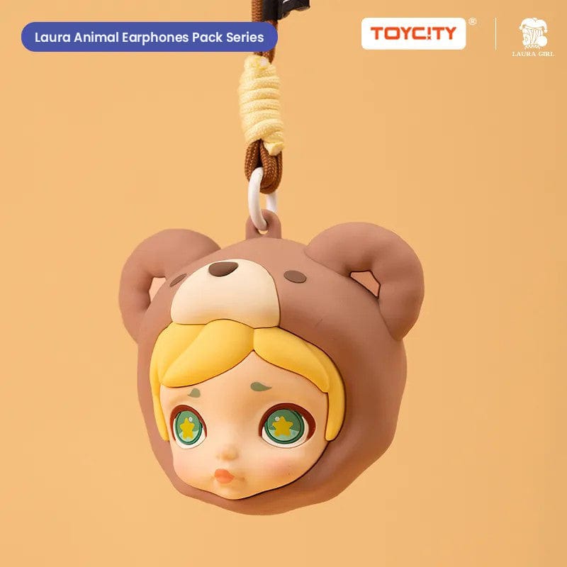Laura Animal Earphones Bag Series Blind Box【Toycity】