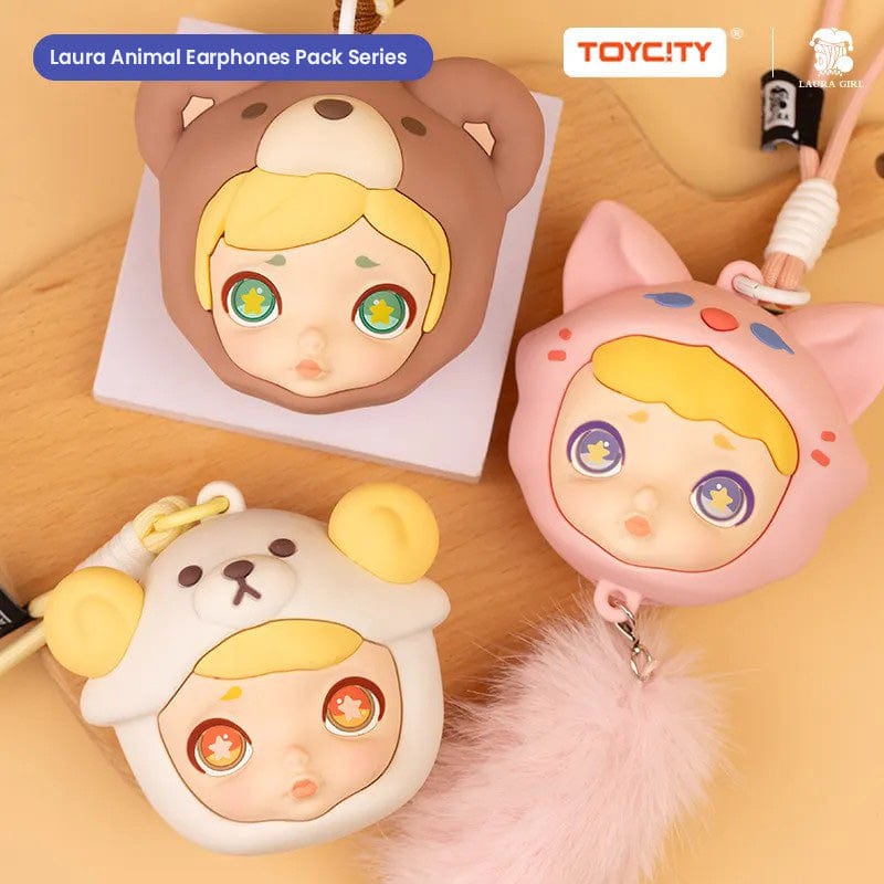 Laura Animal Earphones Bag Series Blind Box【Toycity】