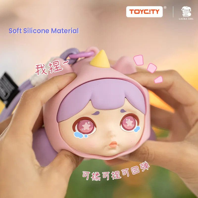 Laura Animal Earphones Bag Series Blind Box【Toycity】