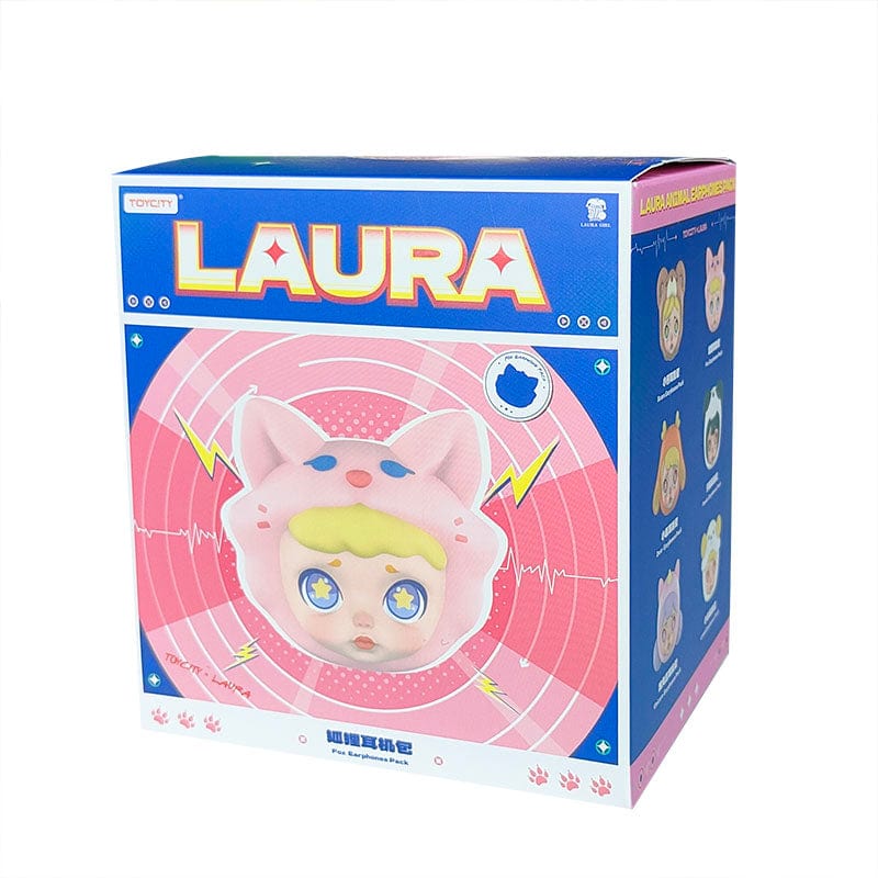 Laura Animal Earphones Bag Series Blind Box【Toycity】