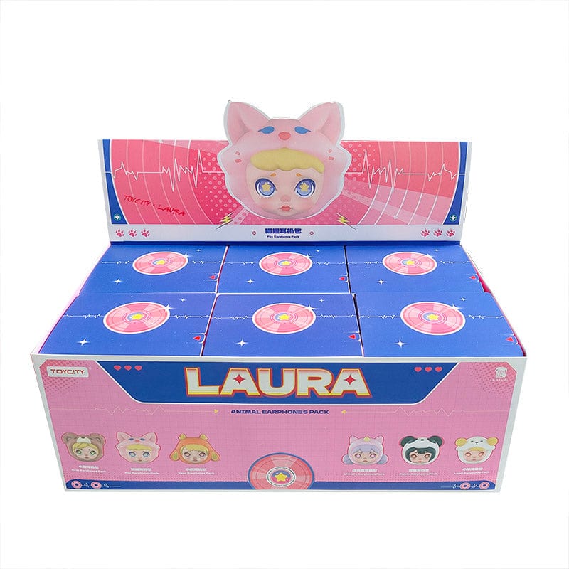 Laura Animal Earphones Bag Series Blind Box【Toycity】