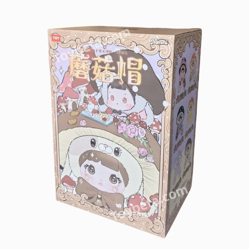 【Sale 】Nommi Mushroom Hat 400% Plush Blind Box
