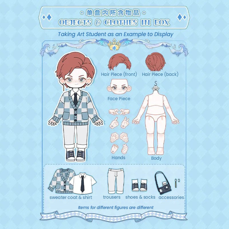 PEETSOON School Life Series BJD Blind Box