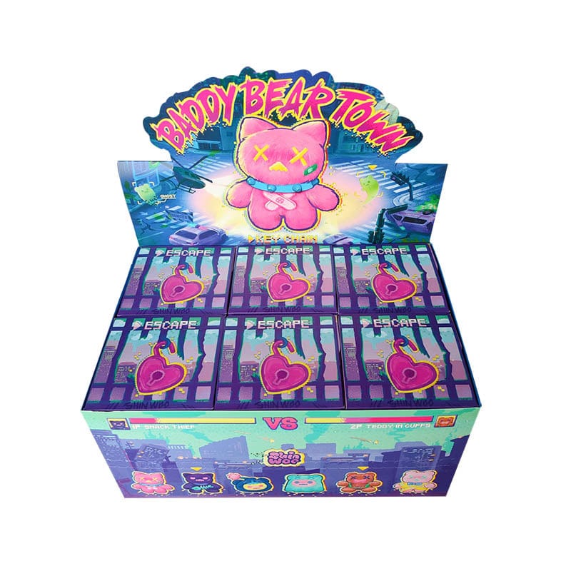 【F.UN】ShinWoo Plush Baddy Bear Town Series Blind Box
