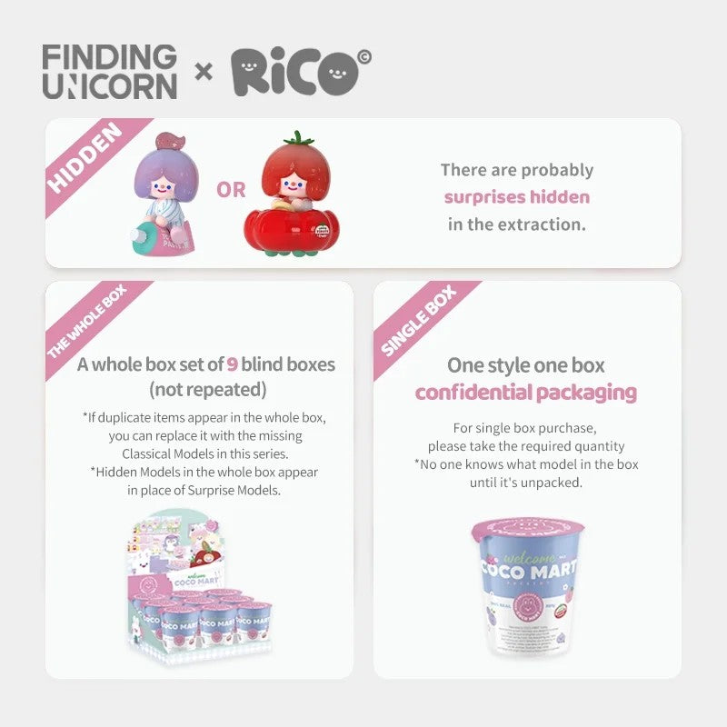 【F.UN&TB】RiCO Welcome! Coco Mart Series Blind Box