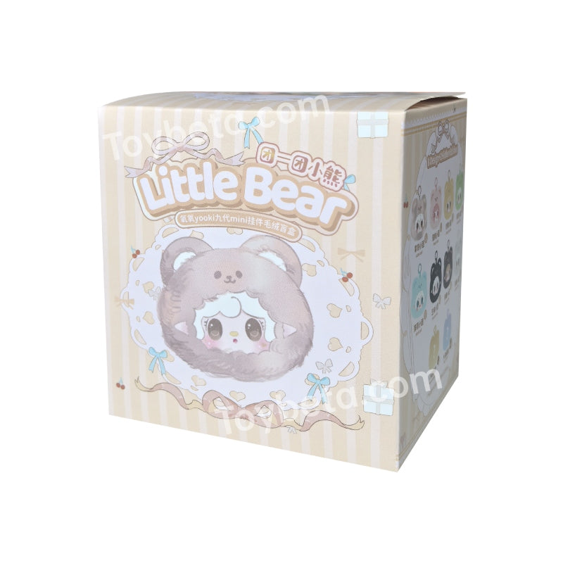 【BOGO】Yooki Nine Generation Plush Blind Box-Pinch Little Bear