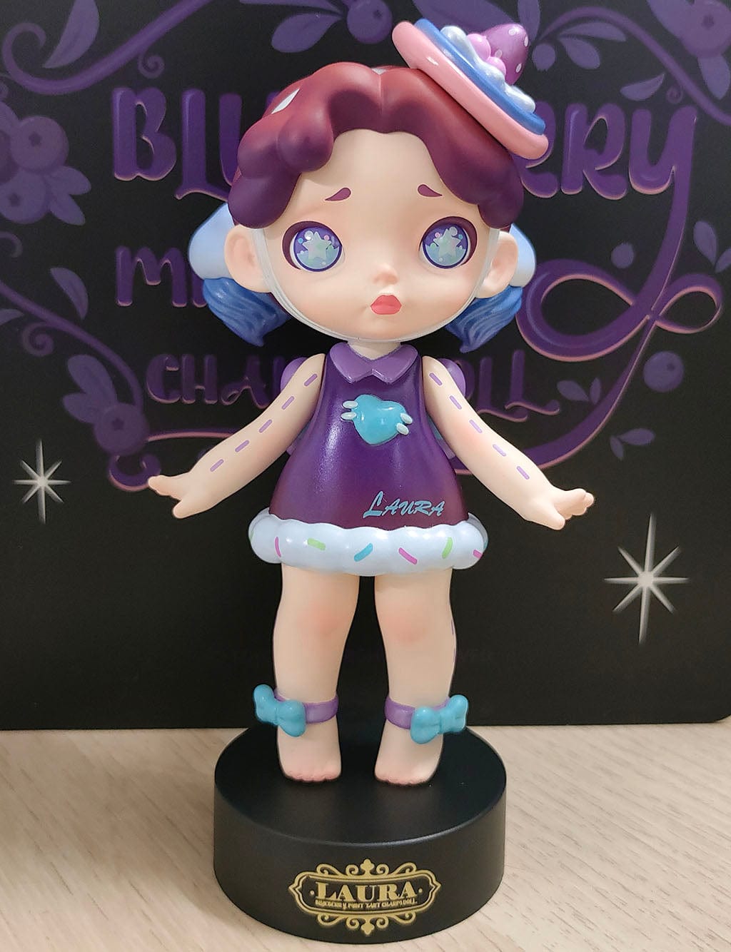 LAURA Blueberry Mint Tart Charm Doll