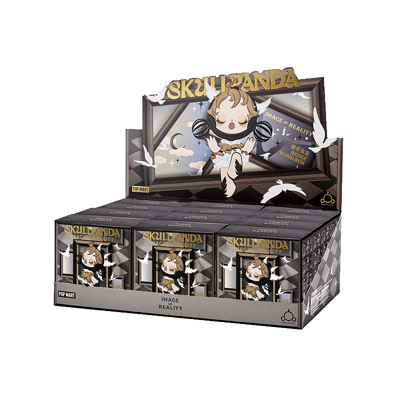 【SALE-Badge 】SKULLPANDA Image Of Reality Series-Badge Blind Box