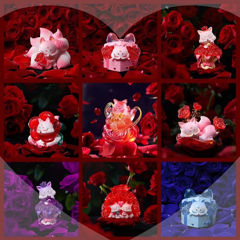 【11/30】Nine-tailed Fox - Rose Fairy Series Blind Box