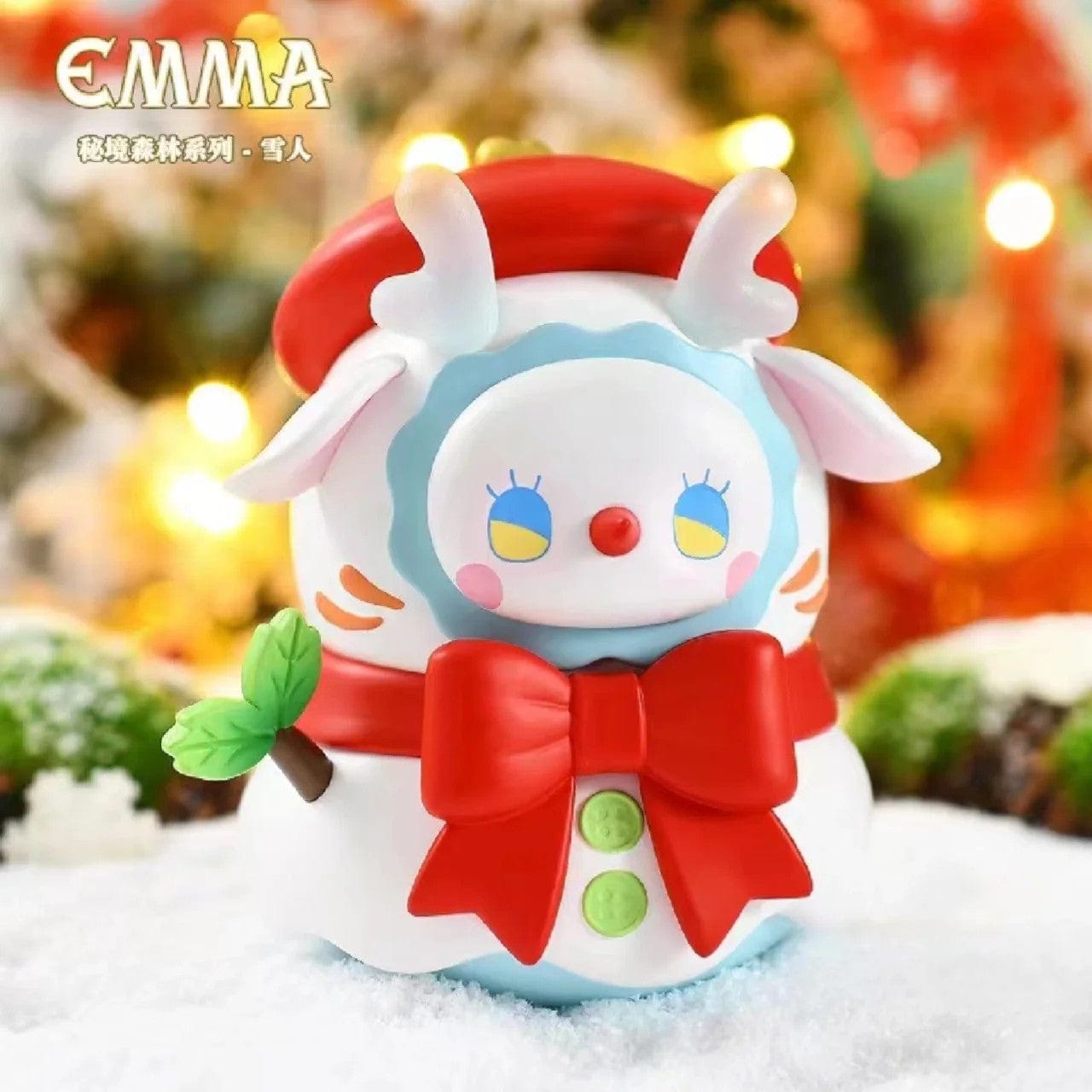 【Sale】Emma Snowman Figurine (Light)【Emma】