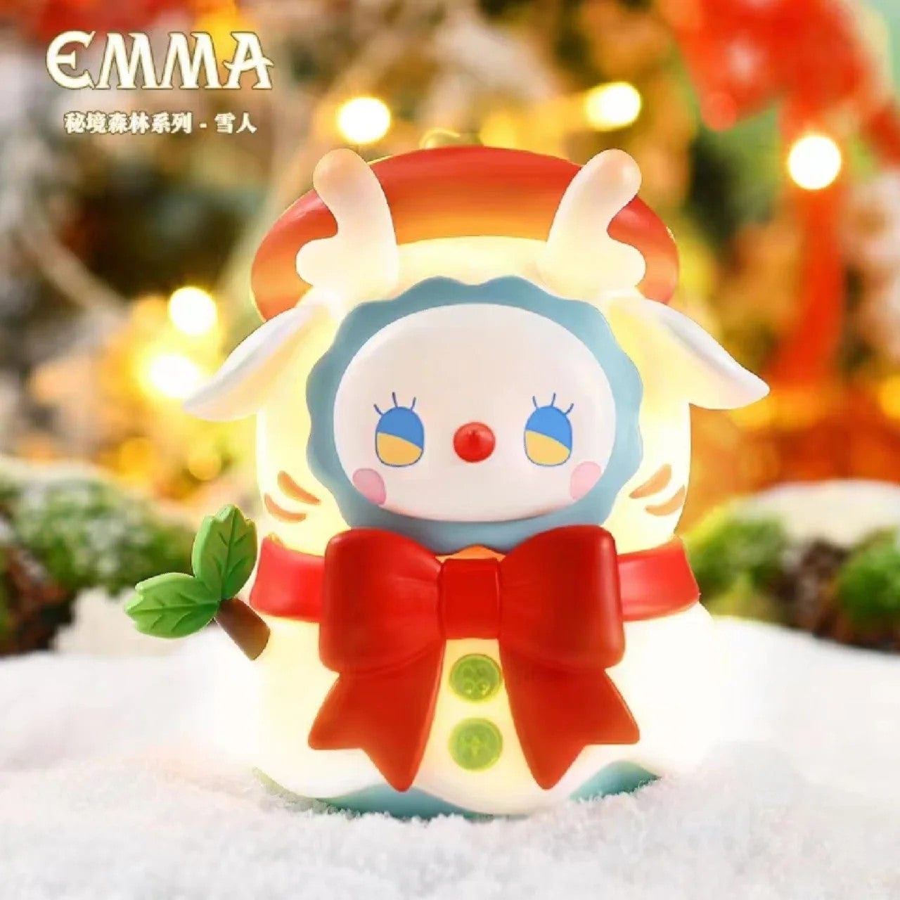 【Sale】Emma Snowman Figurine (Light)【Emma】