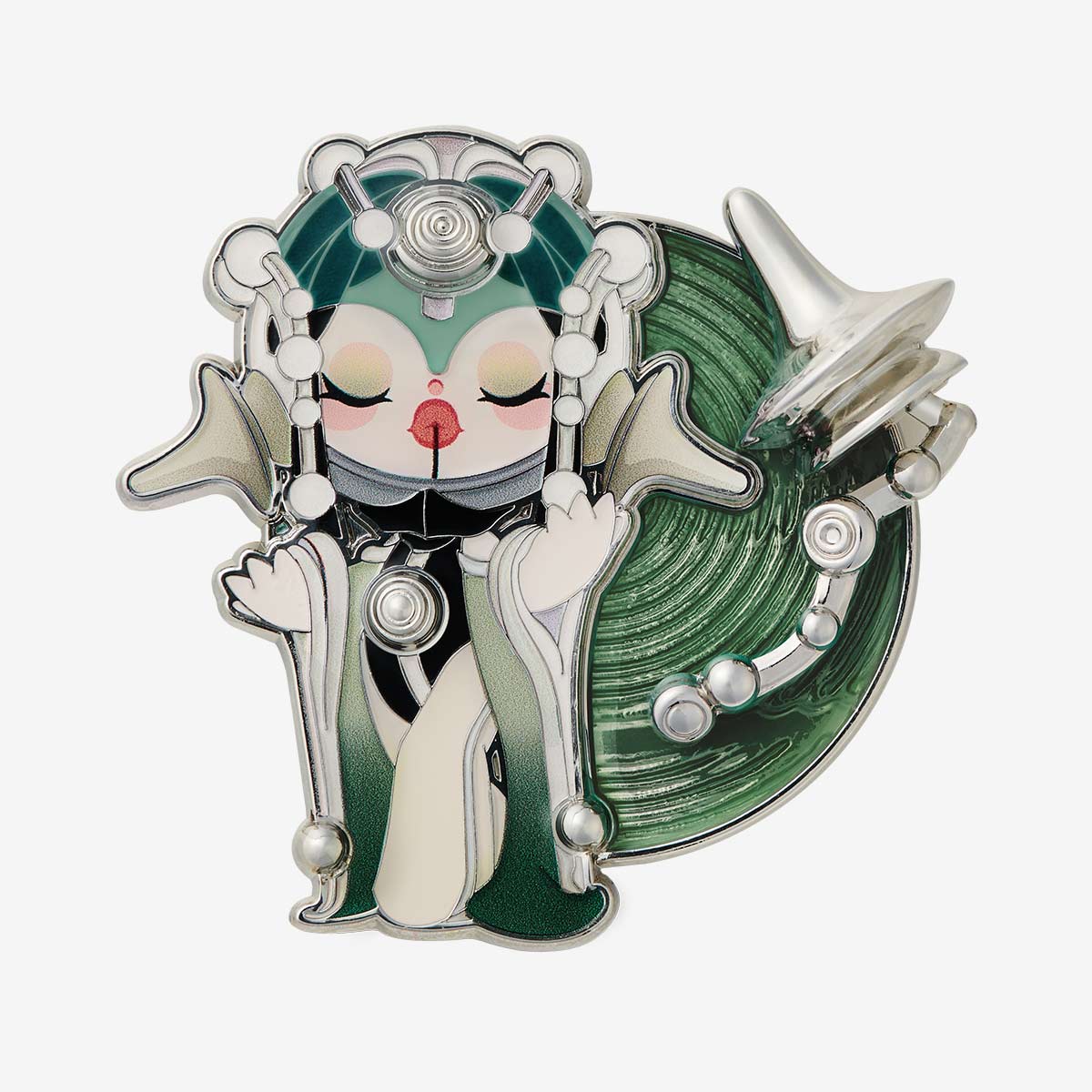 【Sale】SKULLPANDA The Sound Series-[Fridge Magnet][Hairpin Combination] Blind Box