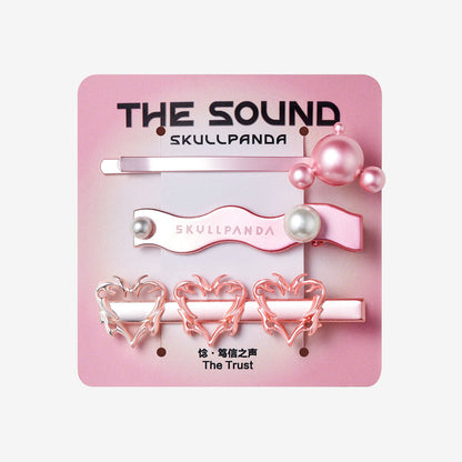 【Sale】SKULLPANDA The Sound Series-[Fridge Magnet][Hairpin Combination] Blind Box