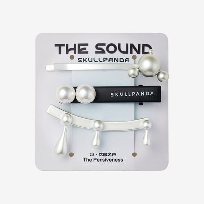 【Sale】SKULLPANDA The Sound Series-[Fridge Magnet][Hairpin Combination] Blind Box